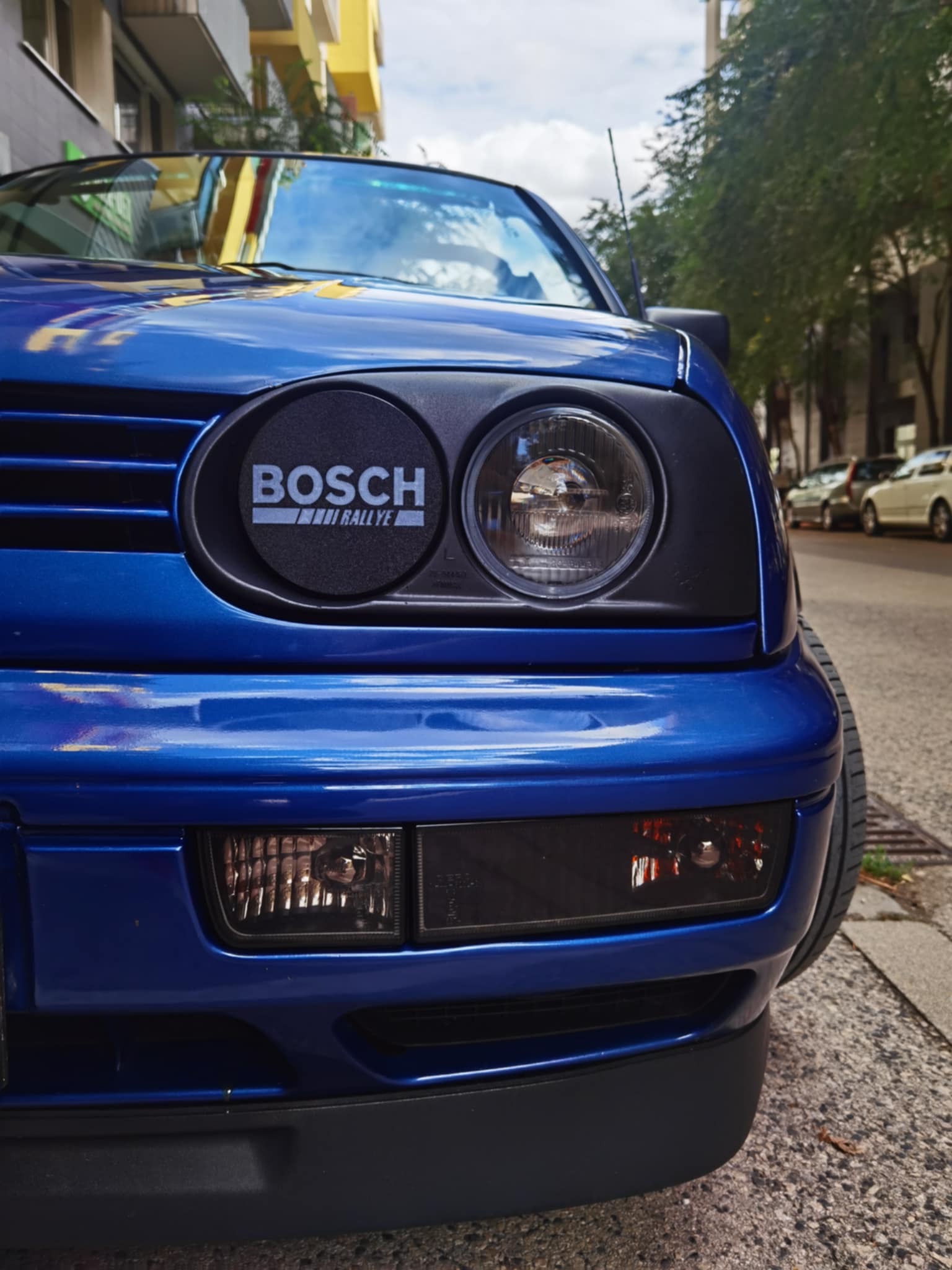 Volkswagen Golf 3 Bosch Rallye lámpabúra takaró