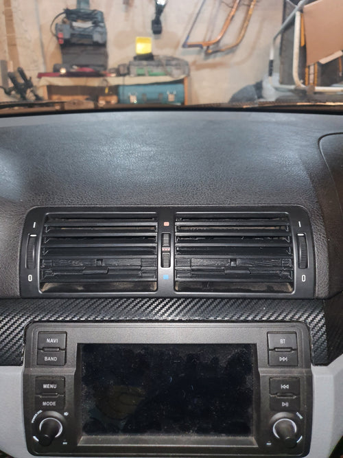 BMW E46 pohártartó szellőző rácsba