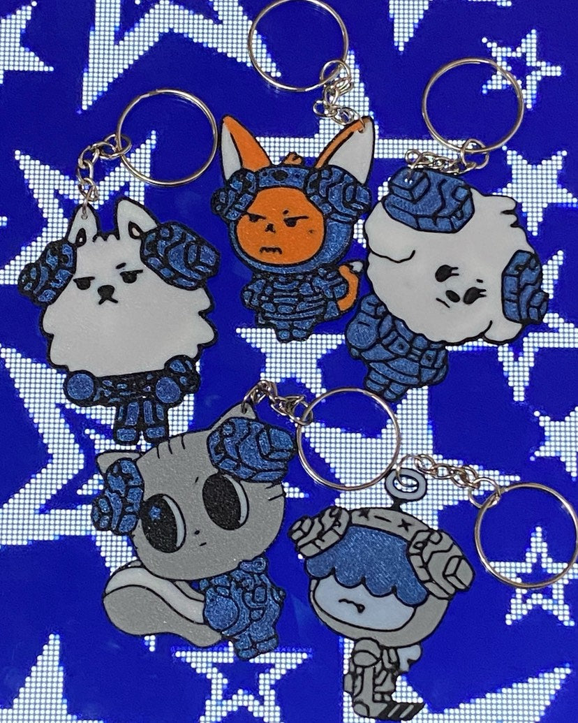 TXT Awake ppulbatu kulcstartó