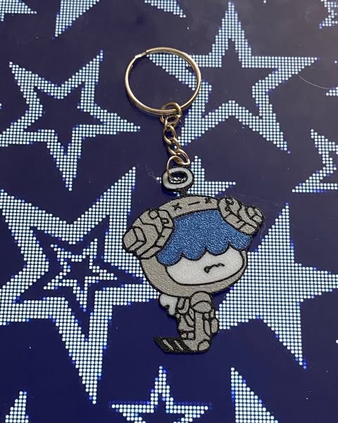 TXT Awake ppulbatu kulcstartó