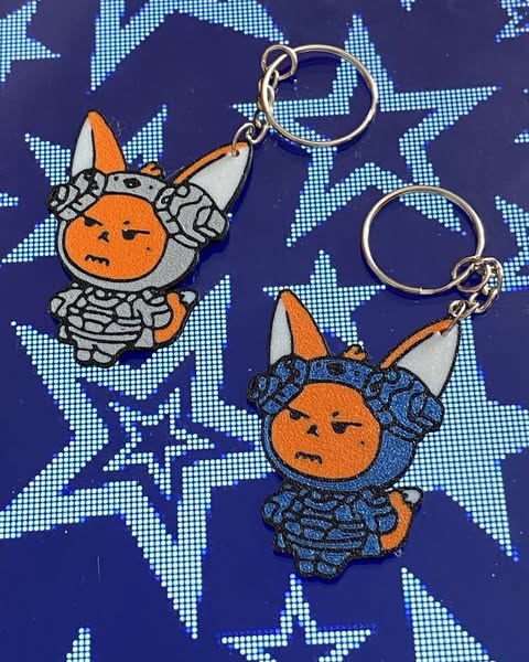 TXT Awake ppulbatu kulcstartó