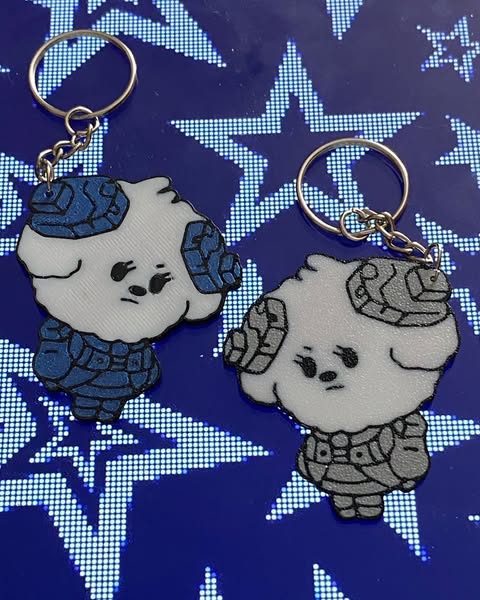 TXT Awake ppulbatu kulcstartó