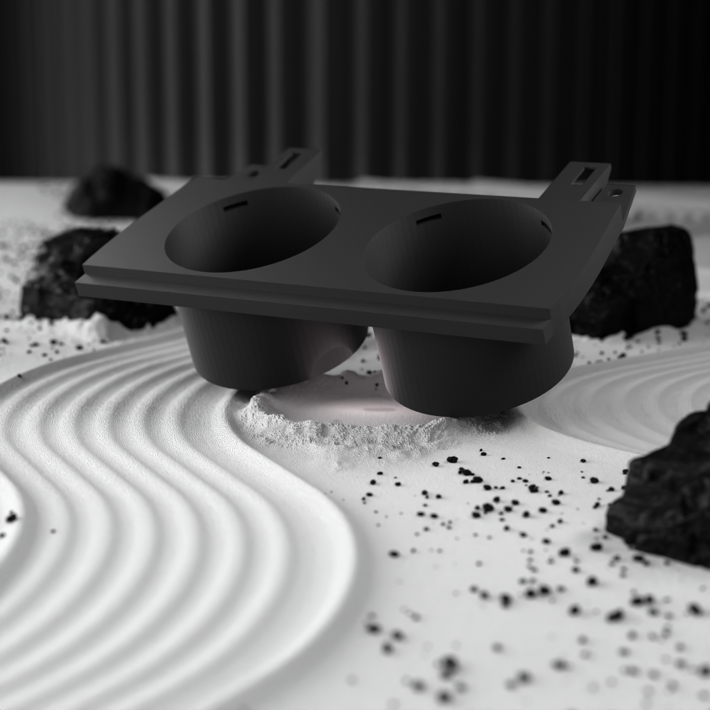 Audi A4 B6/B7 pohártartó középkonzolba